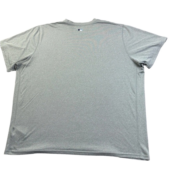 Tampa Bay Devil Rays T-Shirt Men's 2XL Gray Nike Athletic MLB Sports Dri-Fit GUC - Picture 6 of 17